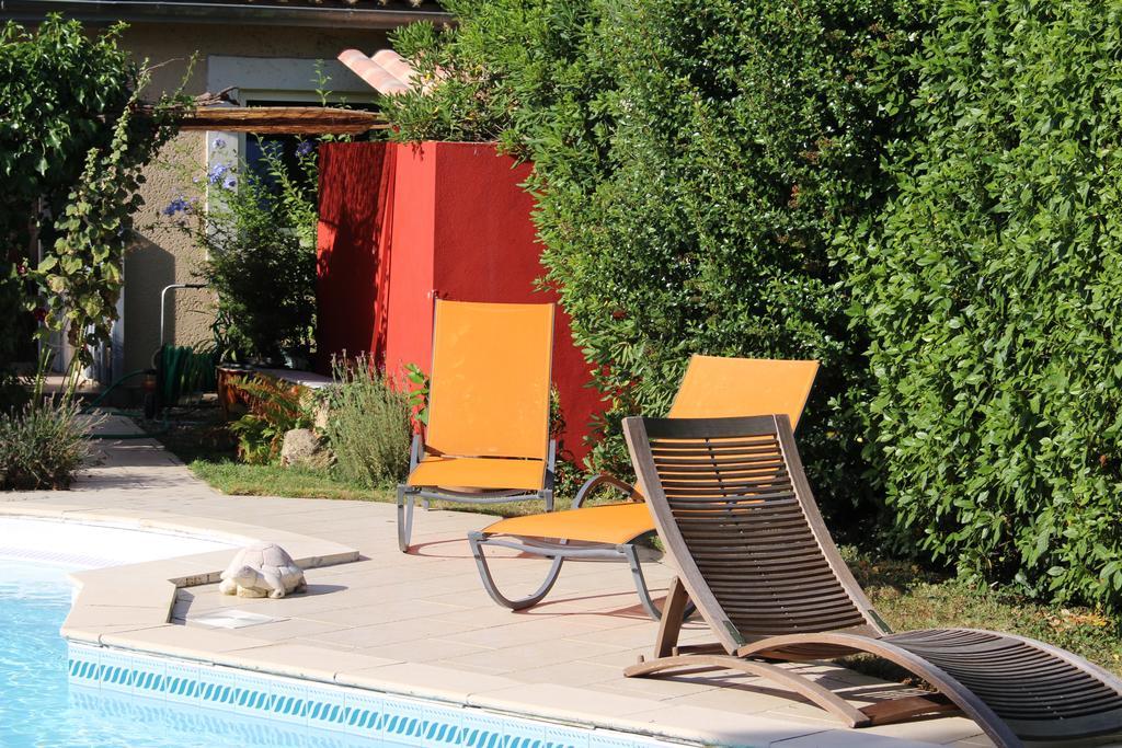 Chambre D'Hotes De L'Abricotier Saint-Macaire Exterior foto